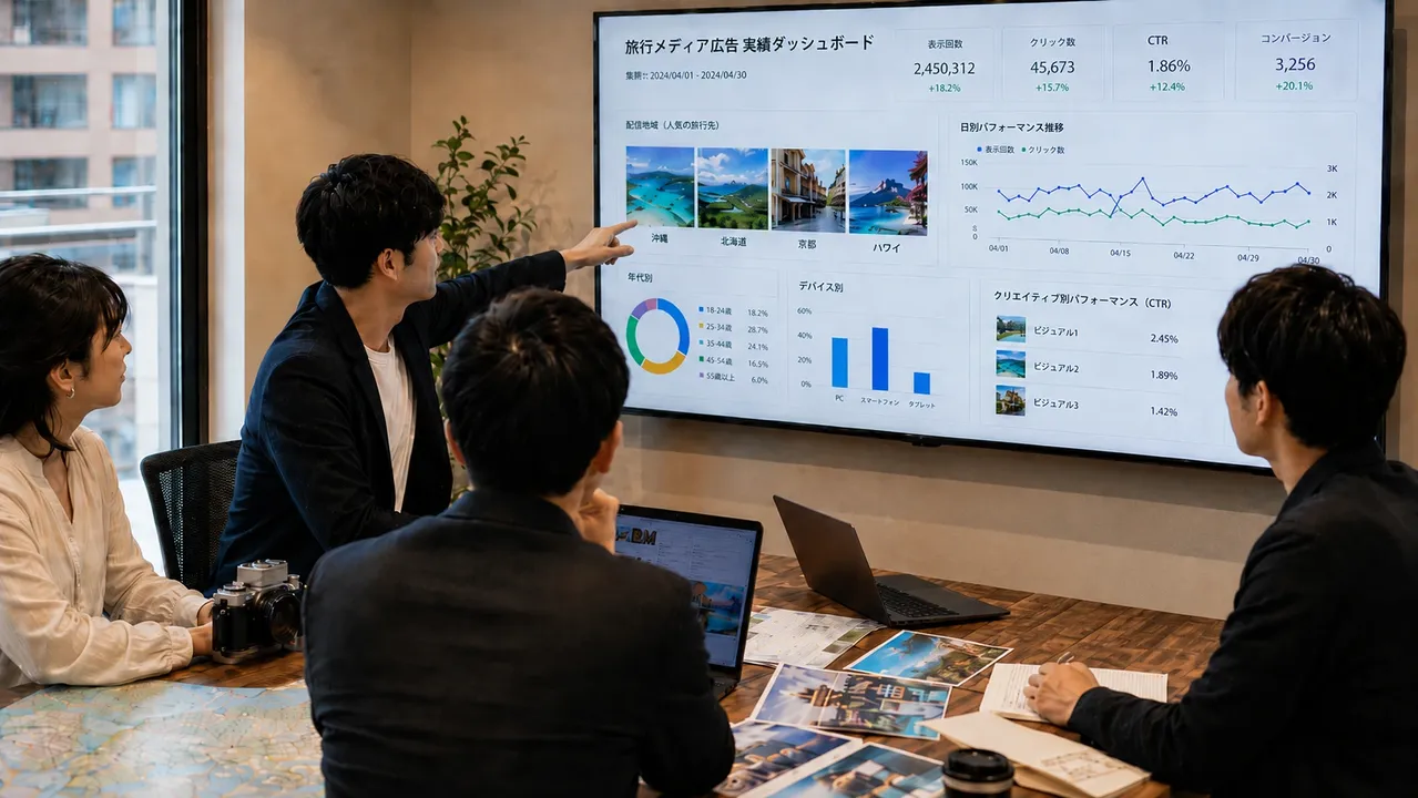 データを見ながら、事業の成果から逆算してマーケティングを設計するAsetZのチーム